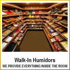 Walk in Humidor for Vape Shop